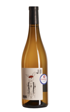 Bottiglia di Bons Ju Blanc 2024 del Domaine de la Graveirette, vino bianco Vin de France del Rodano meridionale