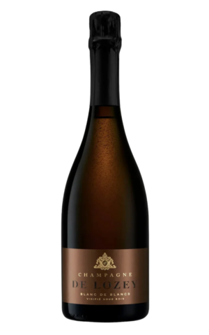 Bottiglia di Champagne Blanc de Blancs sous bois De Lozey Chardonnay Côte des Bar