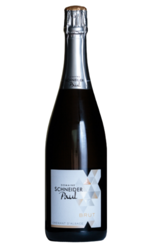 Bottiglia di Crémant d’Alsace Brut del Domaine Paul Schneider