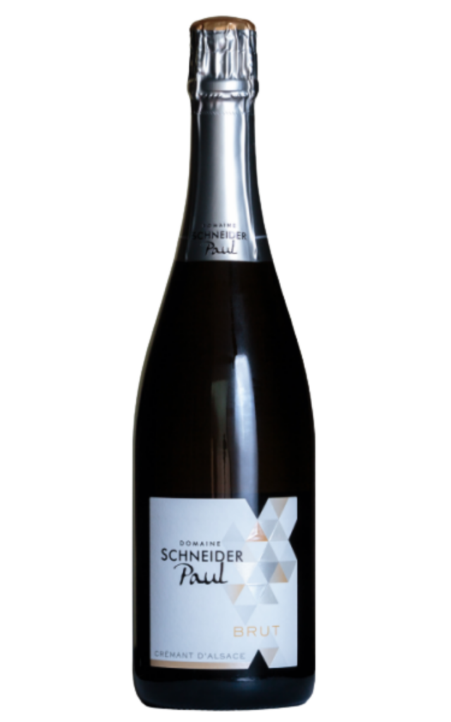 Bottiglia di Crémant d’Alsace Brut del Domaine Paul Schneider