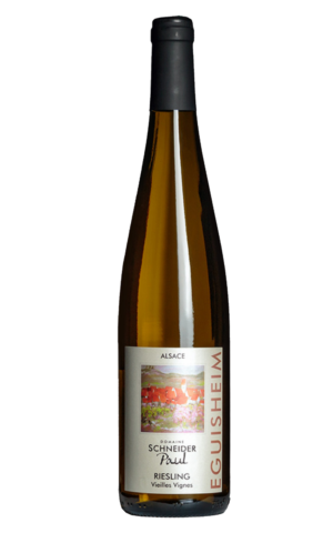 Bottiglia di Riesling Vieilles Vignes 2023 Domaine Paul Schneider Alsace