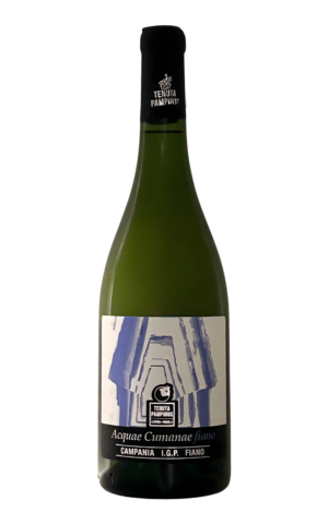 Acquae Cumanae Fiano IGP 2024 Tenuta Pampinus bottiglia vino bianco Campi Flegrei