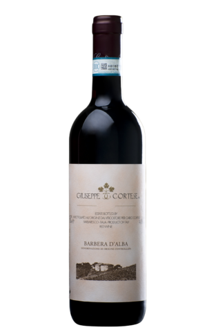 Barbera d'Alba 2024 Giuseppe Cortese bottiglia di Barbera delle Langhe Piemonte formato 0,75