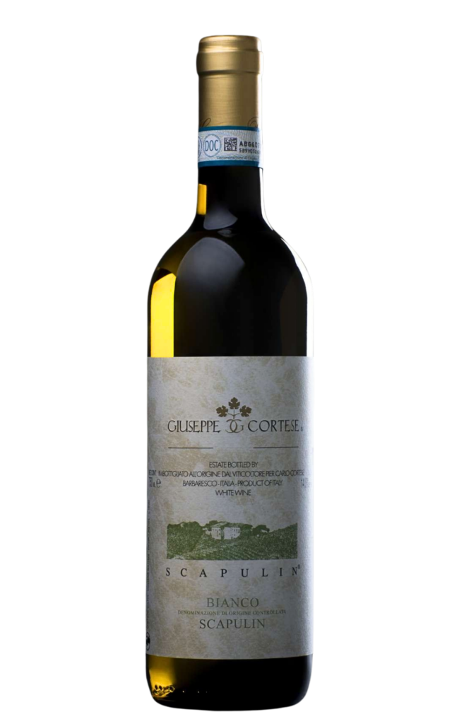 Bianco Scapulin 2021 Giuseppe Cortese Langhe DOC Chardonnay bottiglia 0,75