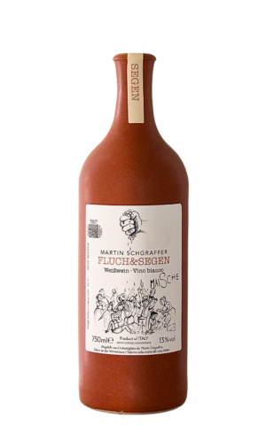 Fluch e Segen Maische Chardonnay 2023 Martin Schgraffer vino bianco macerato Alto Adige bottiglia