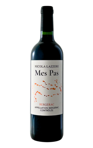 Bottiglia Mes Pas Bergerac AOC 2021 di Domaine Lazzeri