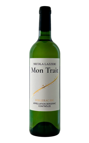 Mon Trait Bergerac AOC Blanc Sec Domaine Lazzeri bottiglia fronte
