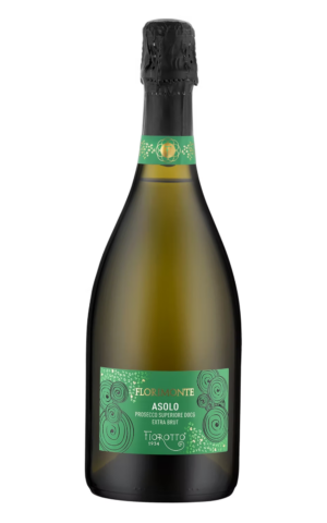 Bottiglia di Prosecco Superiore Asolo DOCG Florimonte Extra Brut Fiorotto