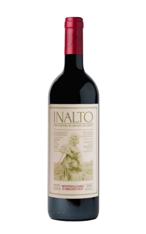 Montepulciano d'Abruzzo DOC Inalto fronte bottiglia